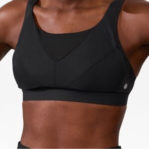Athleta 36C Invincible Black Sports Bra